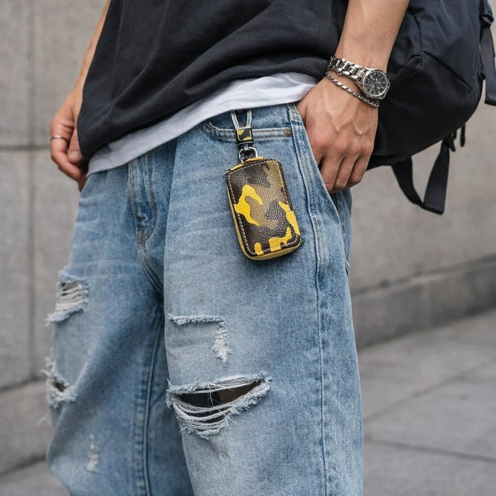 Camo Car Key Holder